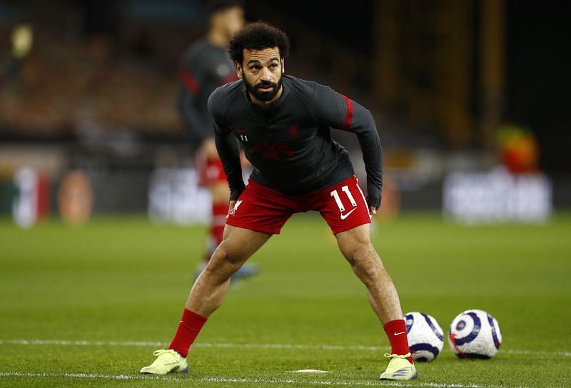 Mohamed Salah is Liverpool's top goalscorer in the Premier League this season
